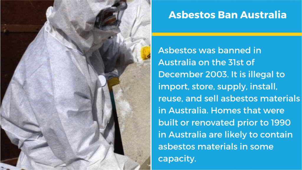 history of asbestos ban in Australia