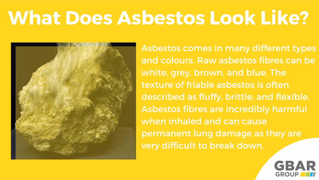ideintifying asbestos by sight