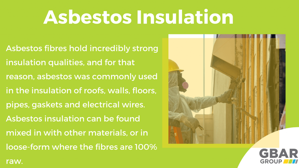 asbestos insulation characteristics