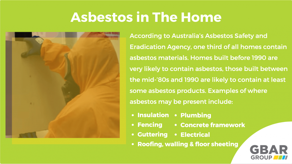 asbestos in the home