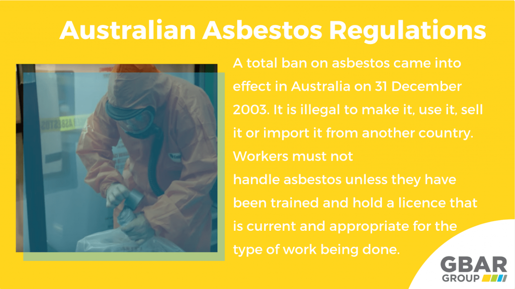asbestos regulations in australia