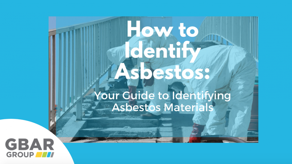 How To Identify Asbestos Cover Image