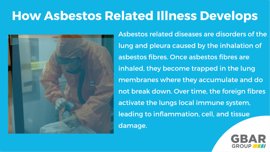 how asbestos related illnesses develop