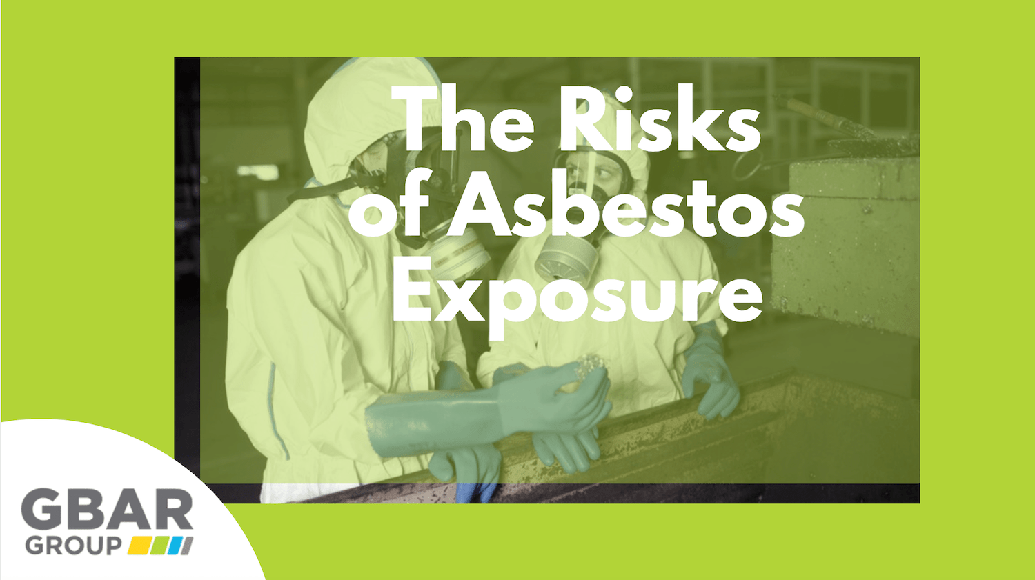 risks of asbestos exposure - cover image