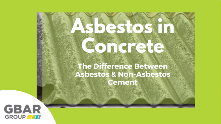 Asbestos in Concrete - Asbestos & Non-Asbestos Cement