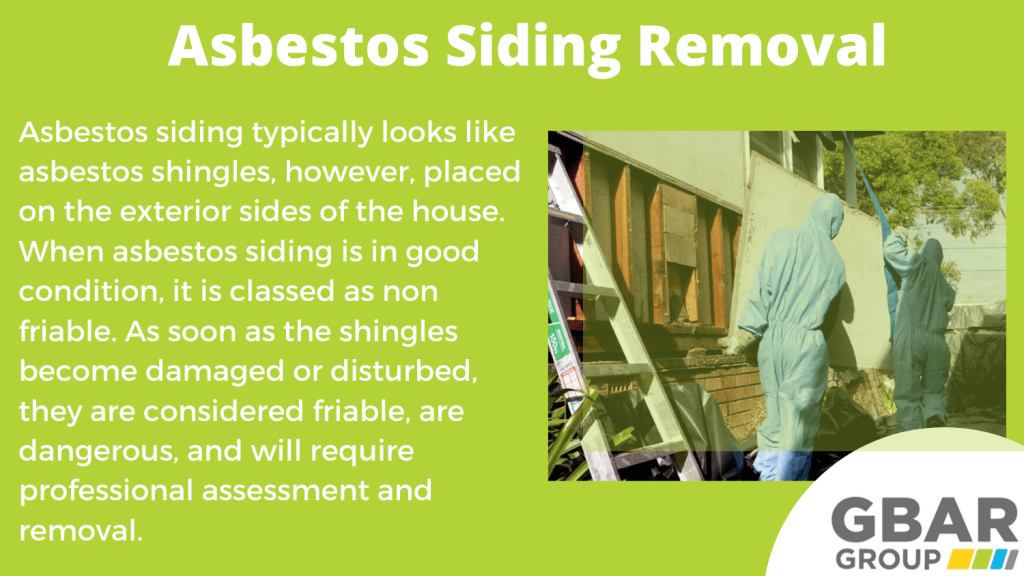 the process for asbestos siding removal