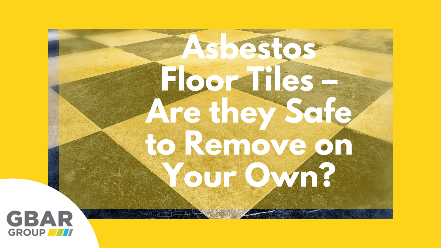 Accidentally Removed Asbestos Vinyl Sheet Flooring