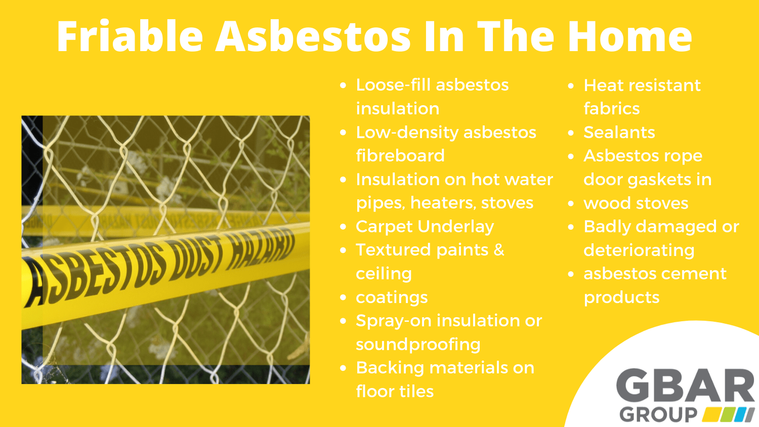 Is It Safe to Live in an Asbestos House? GBAR Group