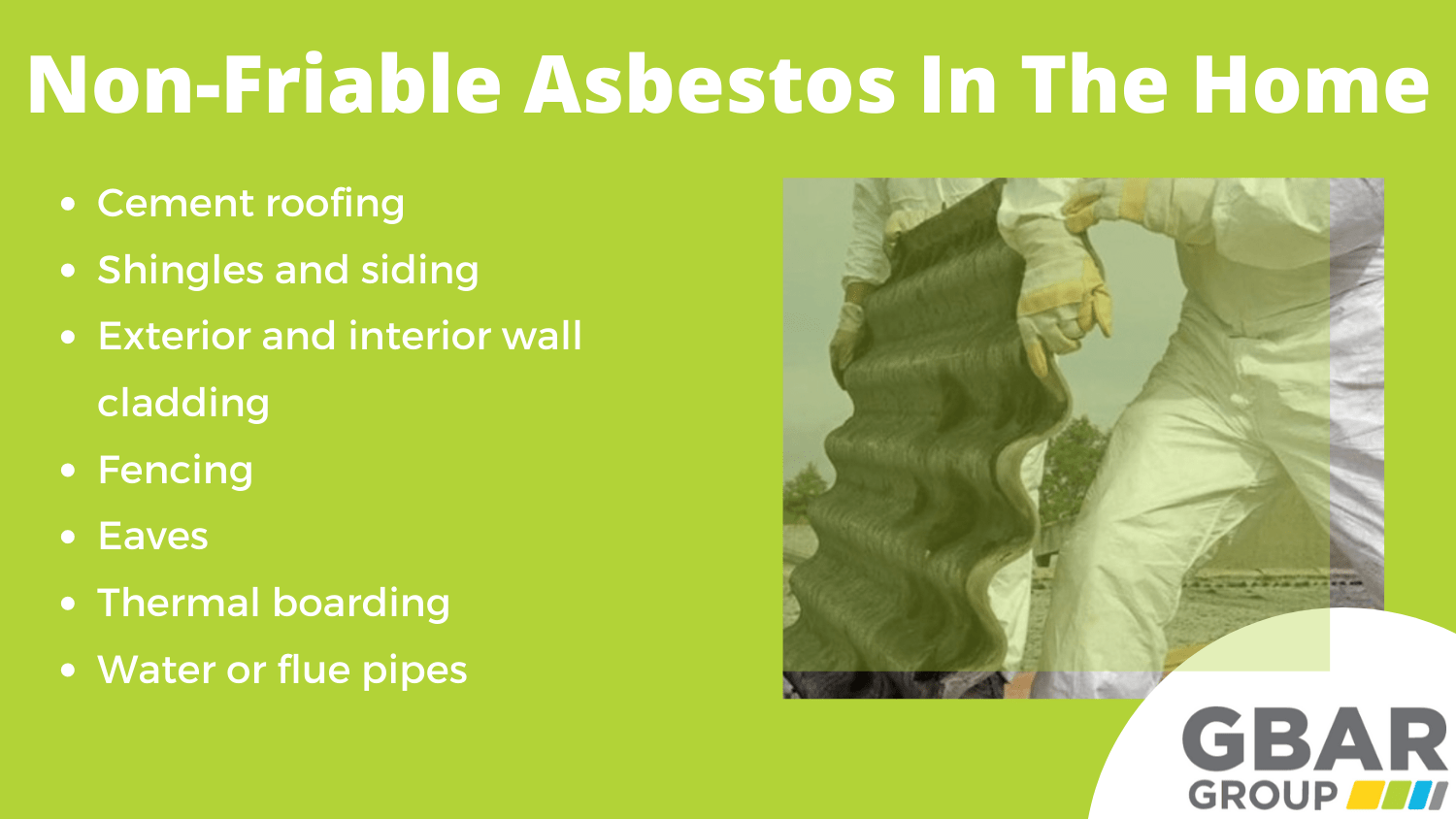 Is It Safe to Live in an Asbestos House? - GBAR Group